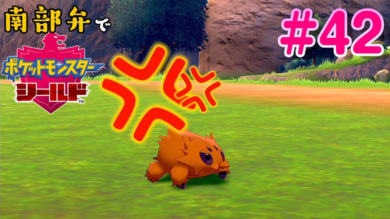 【南部弁実況】怒る姿もくそかわのバチュルたん。【ポケットモンスターシールド】#42