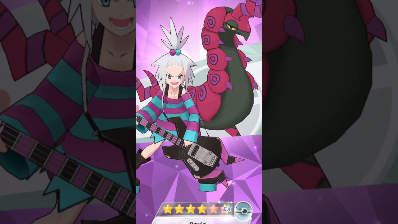 Roxie and Scolipede 6* EXing 🥰🥳 in Pokemon Masters EX #shorts #mastersEX #pokemon #gaming