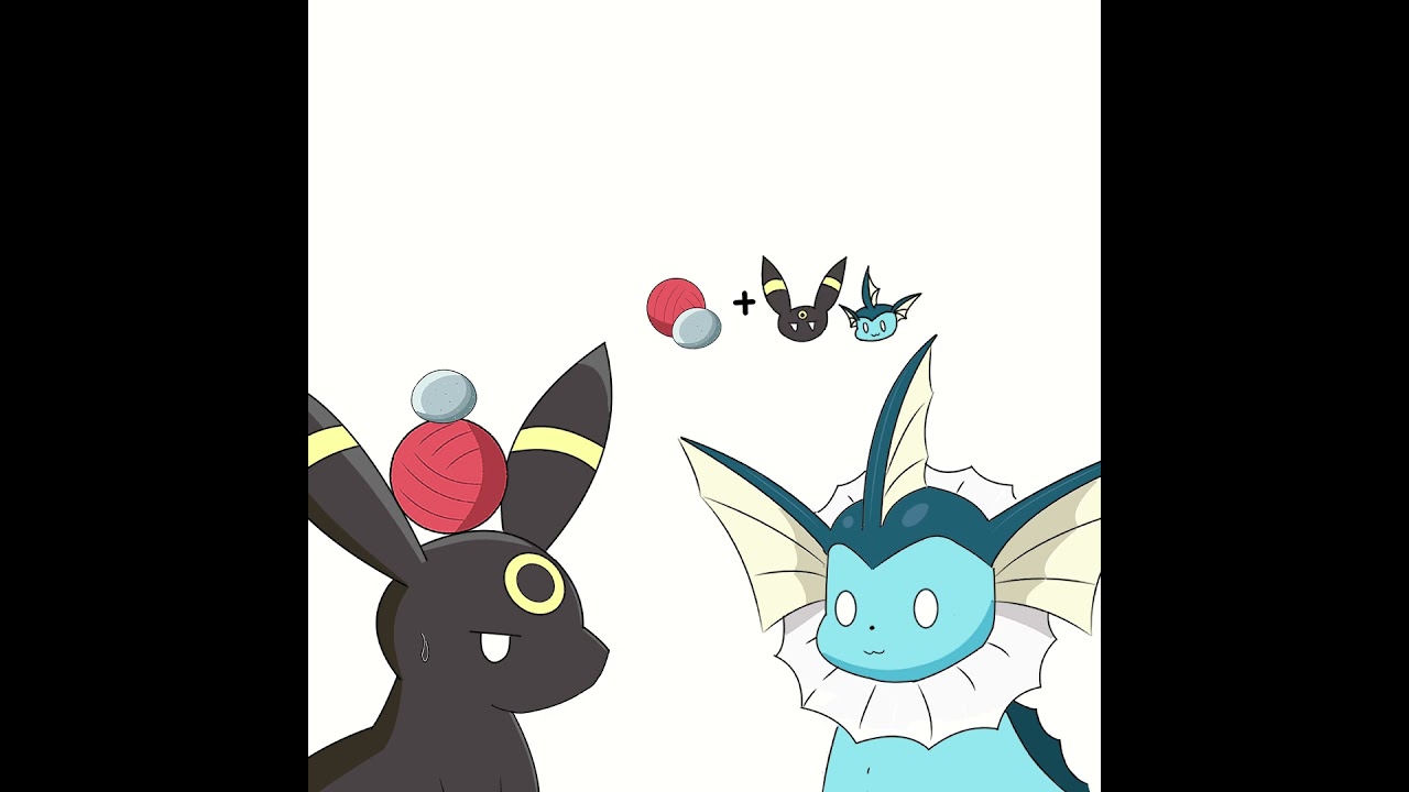 【ポケモン】シャワーズのバースプラン🐣 | シャワーズ x ブラッキー | #shorts  #pokemon  #ポケモン  #イーブイ    #シャワーズ