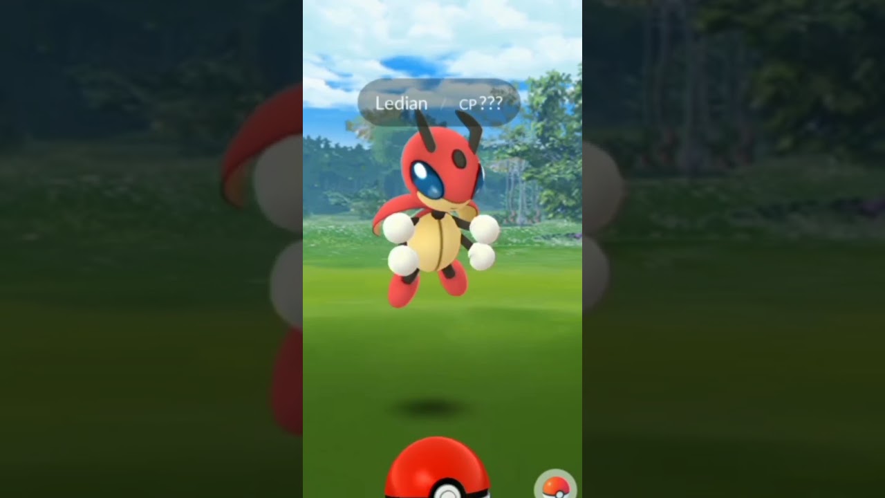 Catch Ledian#pokemongo