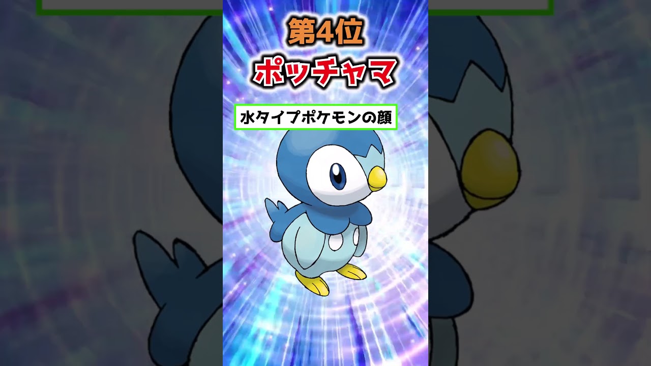 好きな御三家ポケモン#ランキング #ポケモン #shorts