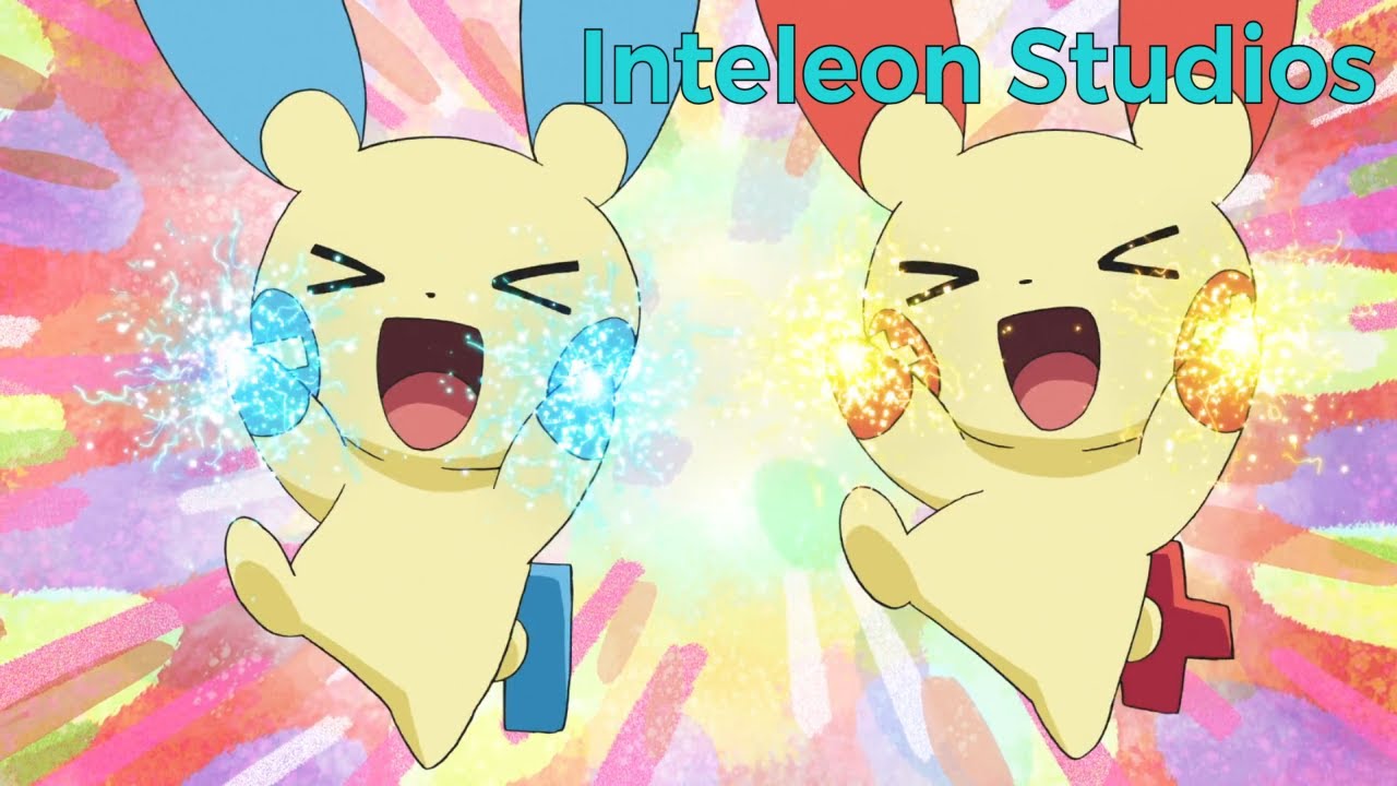 Plusle & Minun Cute Moments | Episode 61