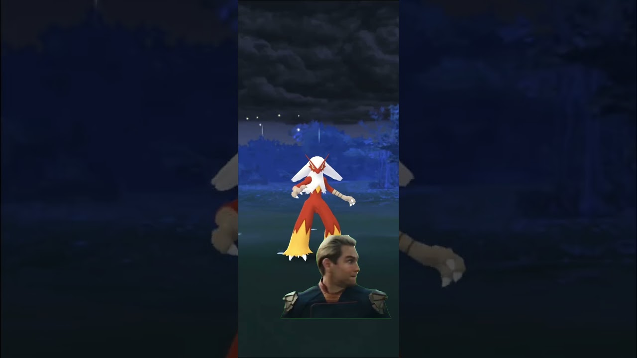 OMG 😱 Fully Evolved Wild Spawn ✨Shiny Blaziken in #pokemongo