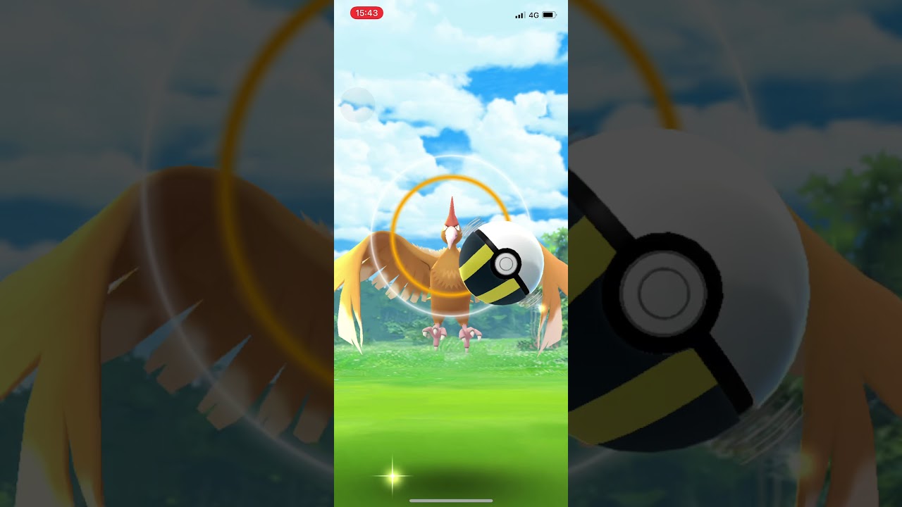 [ポケモンGO]野生のオニドリル　捕獲