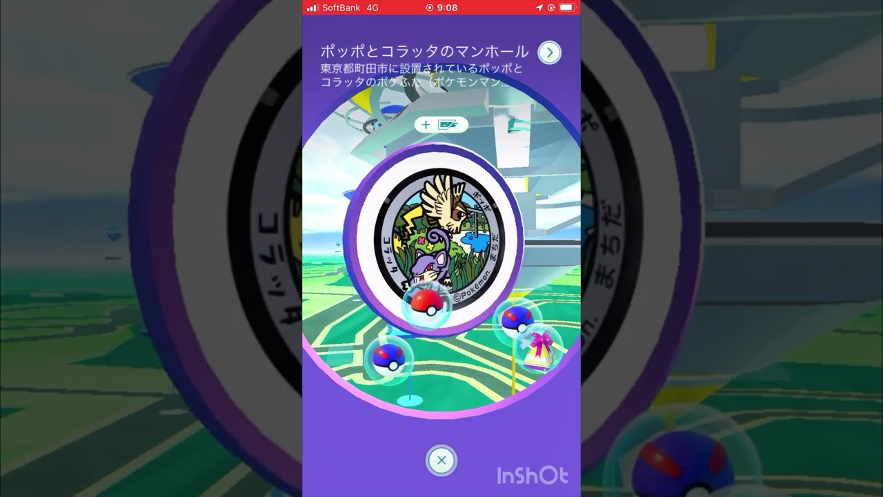 ポッポとコラッタのポケふたに行ってきました😊 #ポケモンgo #pokemongo #ポケふた #shorts