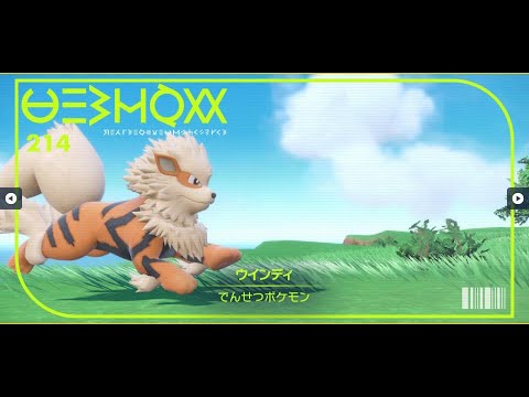【ポケモンSV】配布色ウインディ入手周回 　#01