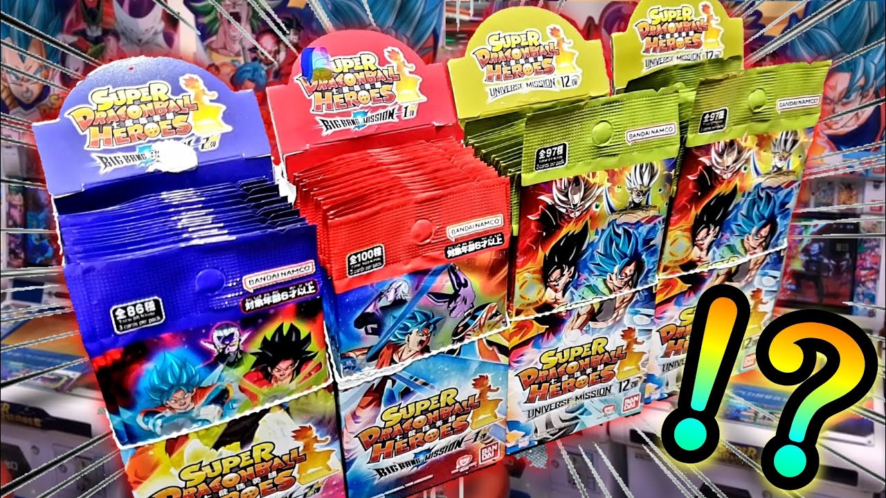 ｢奇跡起きます！！｣SDBHブースターパックで最高のSECを狙ったら発狂不可避のとんでもない最強引きをかましたwww【ドラゴンボールヒーローズ オリパ開封】