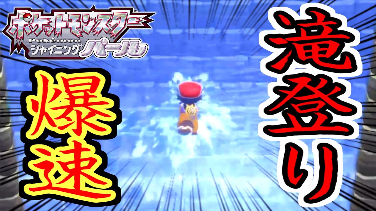 【ポケモンダイパリメイク】ビーダルのたきのぼり速すぎん！？#shorts