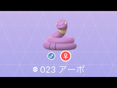 Pokémon GO 23 アーボ