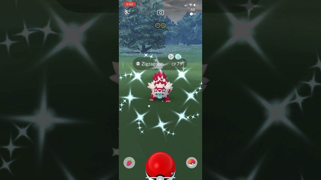 Pokémon GO - Shiny Galarian Zigzagoon