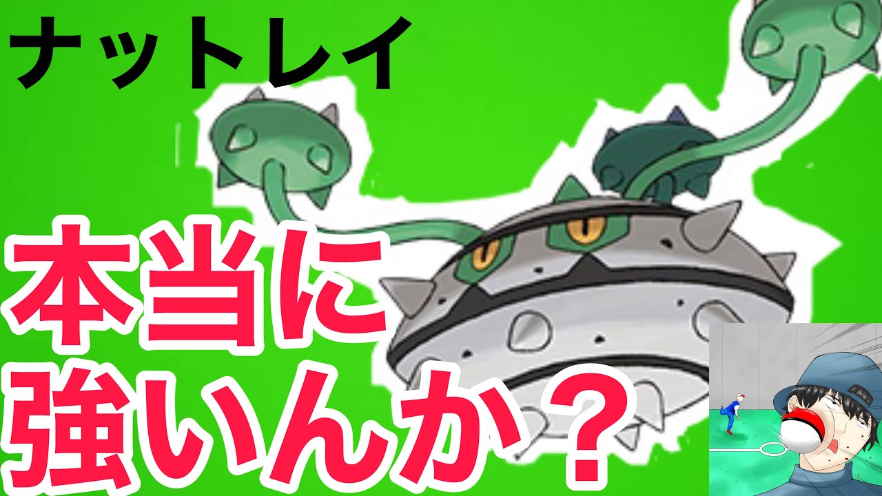 【ポケモン剣盾】ナットレイの何が強いの？初心者向けに解説！【育成例】