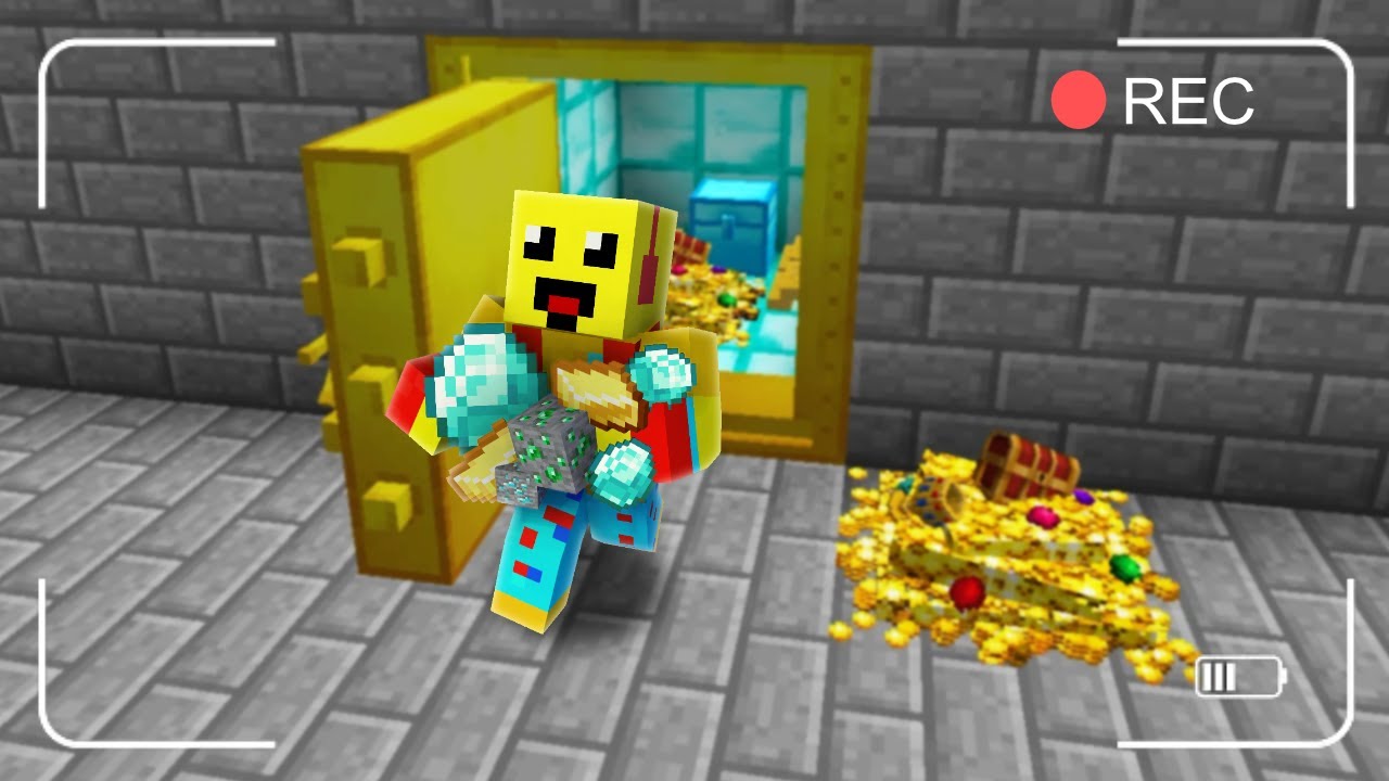 ダイヤ盗んだドロボウを見てみた👀【まいくら・マインクラフト】