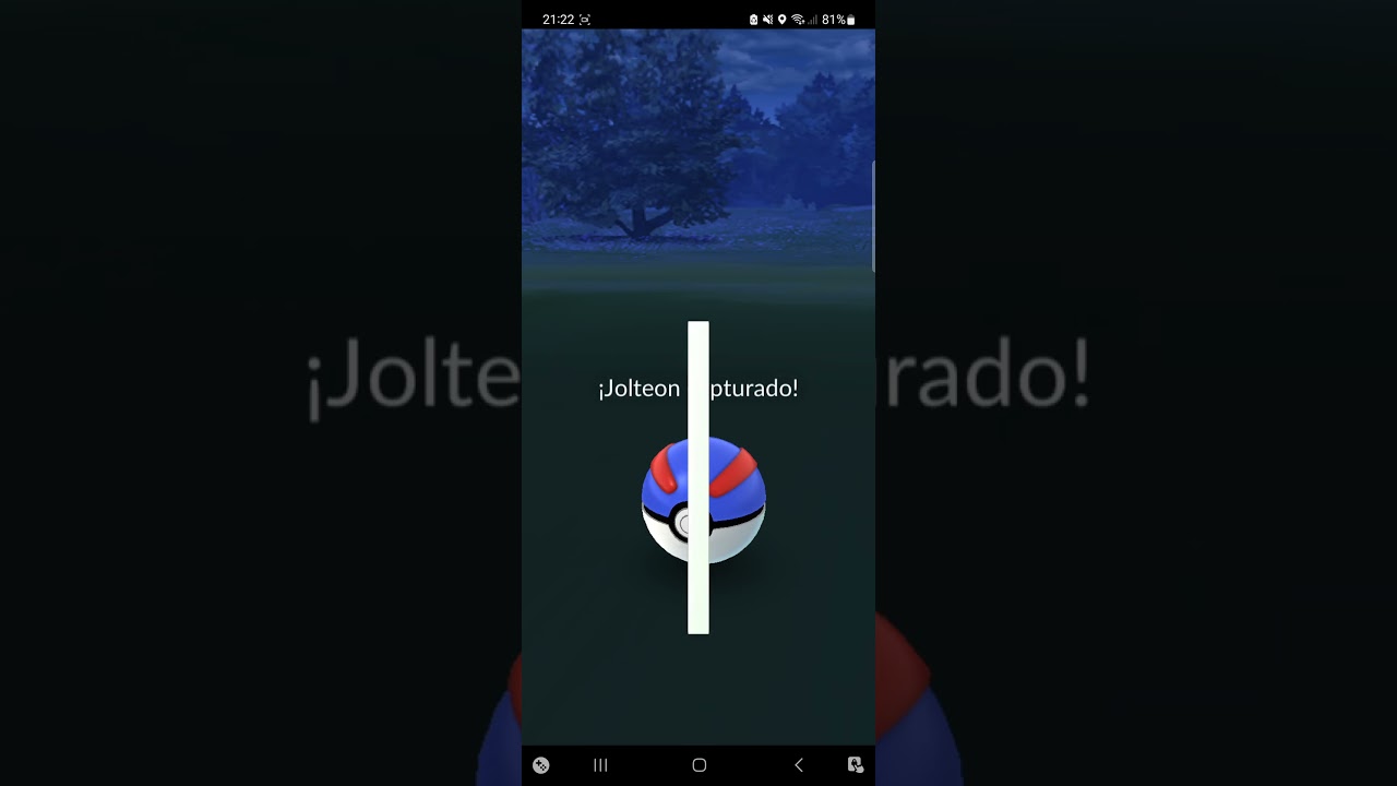 Captura Epica de Jolteon Salvaje en Pokemon Go