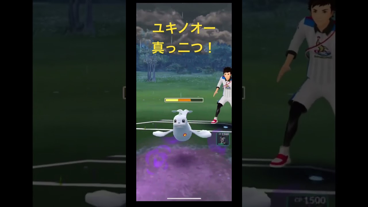 ユキノオー真っ二つ！