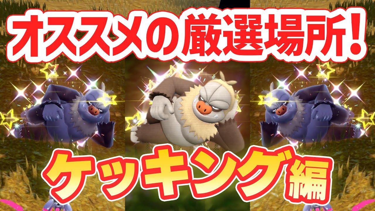 大量発生無しで出来るおすすめのケッキングの色違い厳選方法！ 【 ポケモンsv  色違い 】