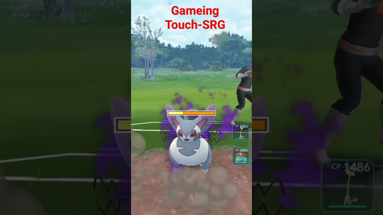 Good Battle  lunatone#viral #ytshorts #support #pokemongo