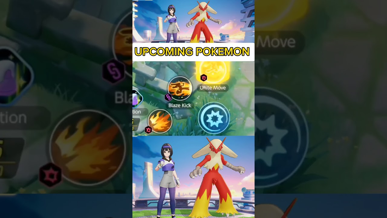 POKEMON UNITE BLAZIKEN MOVES|Pokemon Unite #pokemon #pokemonunite
