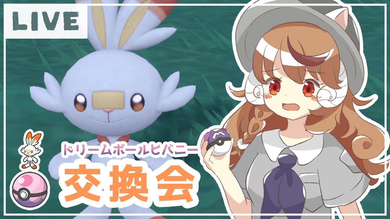 【交換会】ドリボ夢ヒバニー（将来は火炎ボール・飛び膝必中に育つ）【ポケモンSV】