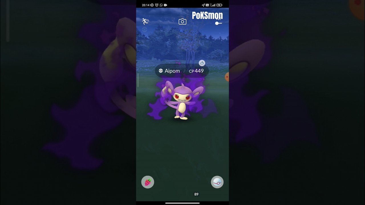 Catch Shadow Aipom from New Shadow Pokémon Leader Arlo #pokemon #pokemongo #rocketleader
