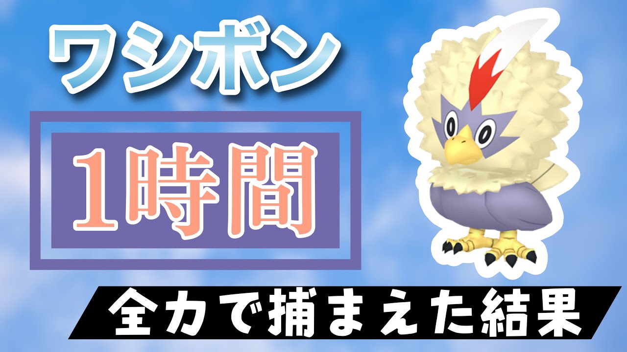 【ポケモンGO】田舎でワシボンのスポットライトアワーをやった結果