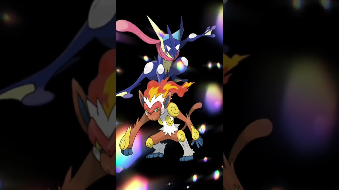 ポケモン合体シリーズ78 ゲッコウガ＋ゴウカザル　Pokémon Fusion #pokemon #ポケモン #合体 #イラスト #お絵描き #ポケモンsv #ファンアート #描いてみた