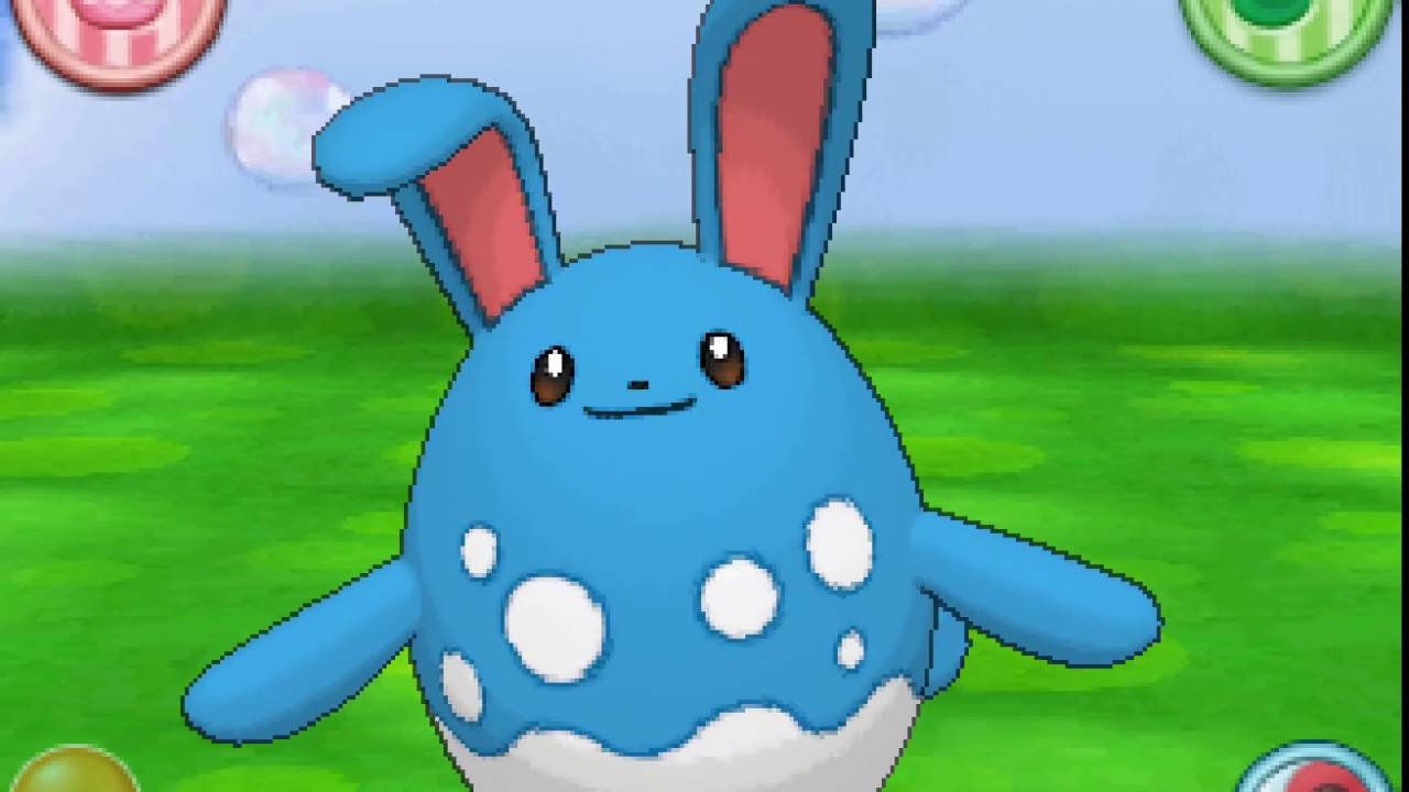 ポケパルレ　マリルリと戯れるだけの動画