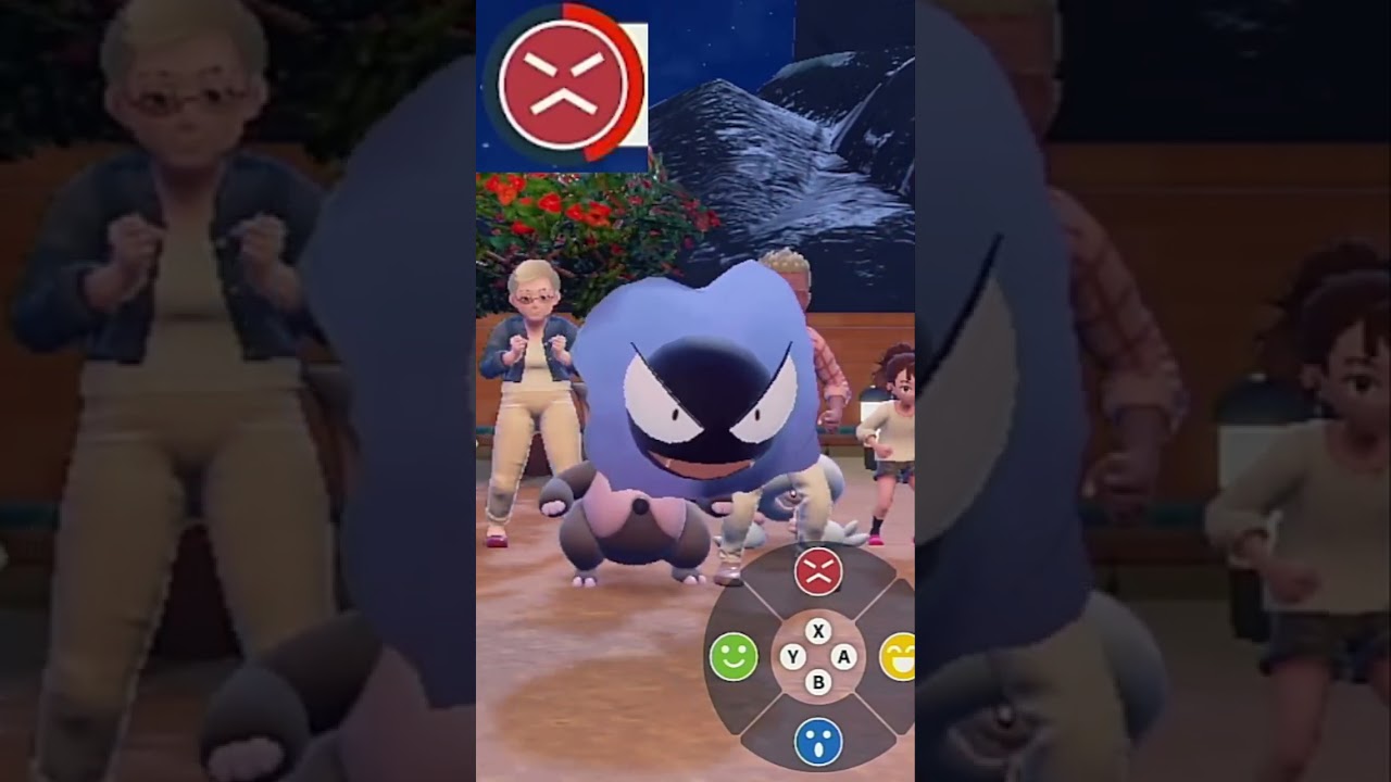 【ゴース】ポケモンエクササイズ【パルデア図鑑No.68】#Shorts