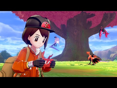 【冠の雪原】 ガラル三鳥登場ムービー【ポケモン剣盾】