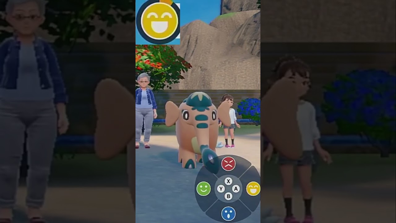 【ゾウドウ】ポケモンエクササイズ【パルデア図鑑No.124】#Shorts