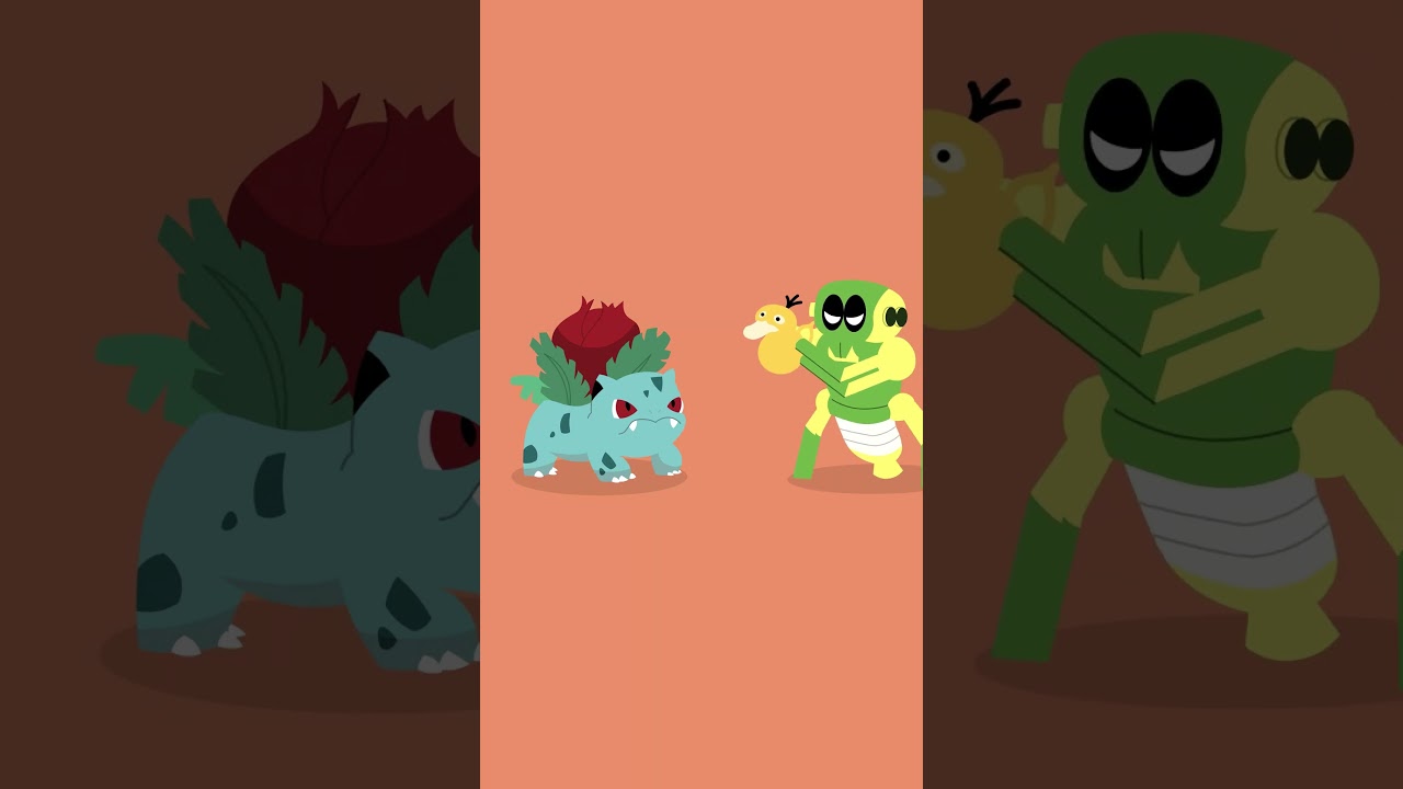 ワナイダー全国図鑑No.002[フシギソウ]#shorts