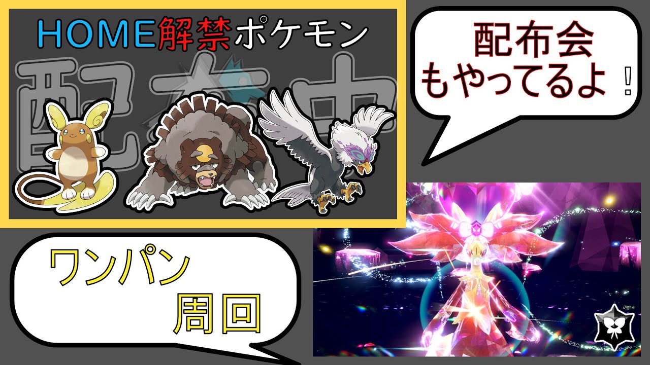 【ポケモンSV】91　HOME解禁枠配布会＆夢パッチ１確マフォクシー周回！