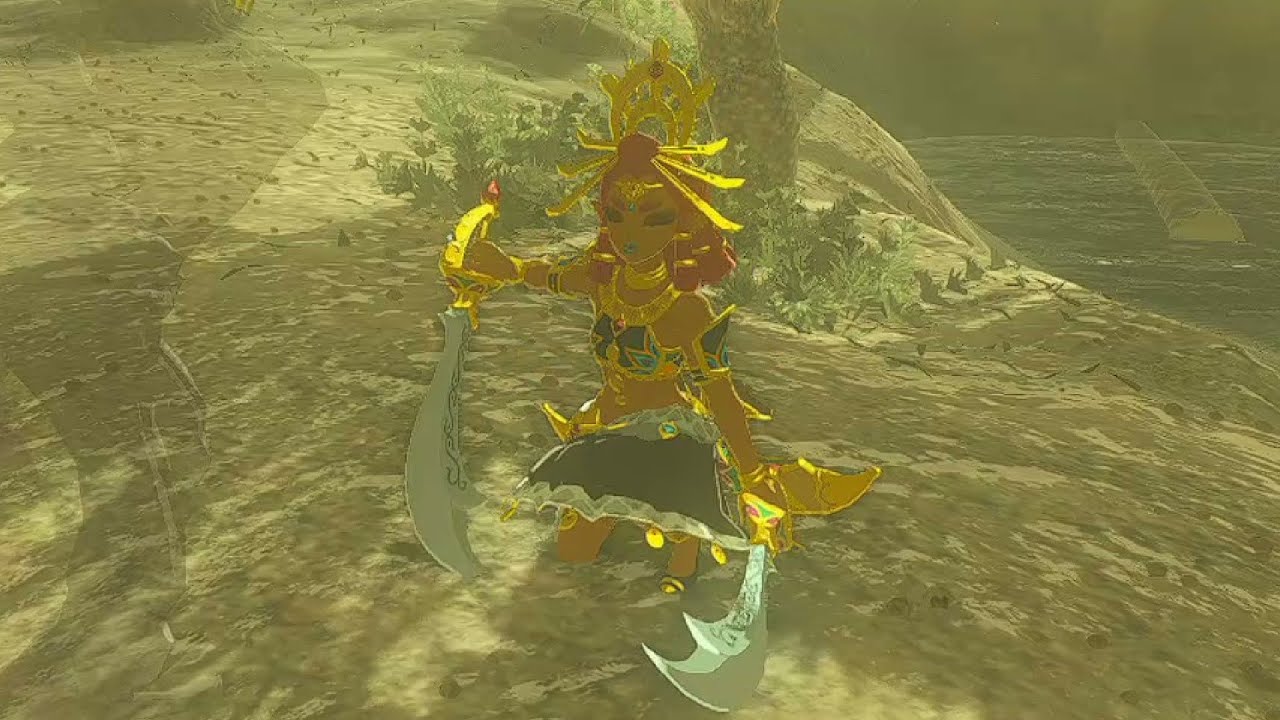 ルージュ防衛失敗シーン（カラカラバザール）【ゼルダの伝説 ティアーズ オブ ザ キングダム】