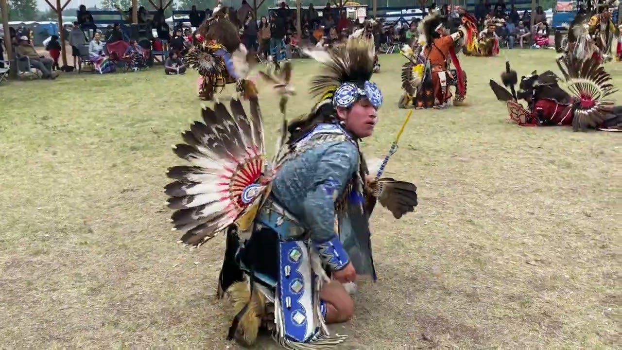 Mens traditional special song 2 canoe lake powwow 2023