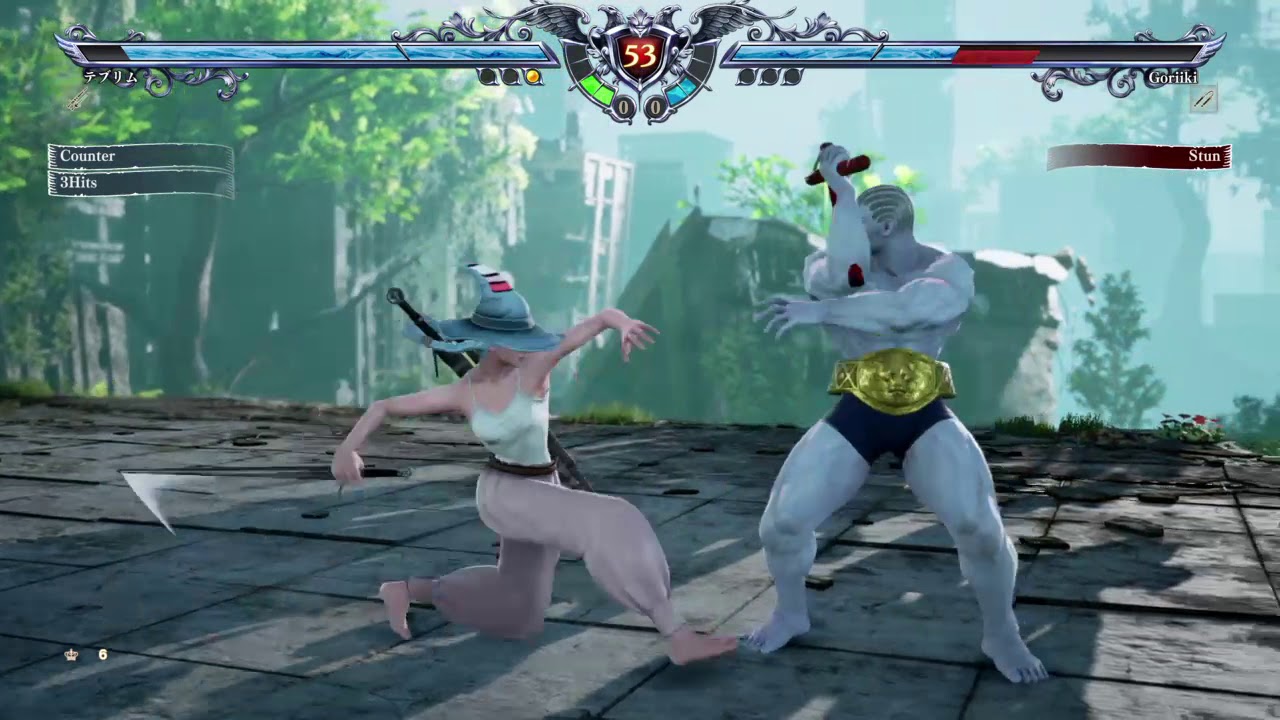 SOULCALIBURⅥ　テブリムvs.ゴーリキー