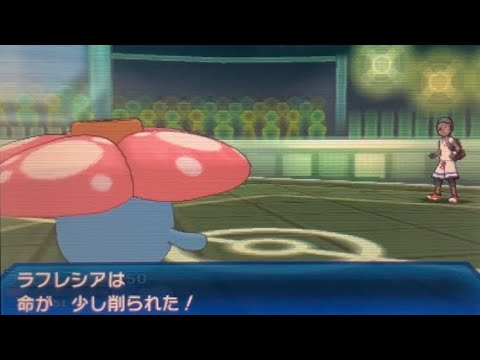 【USUMフリーバトル】密かに目標にしていたラフレシアで3タテ