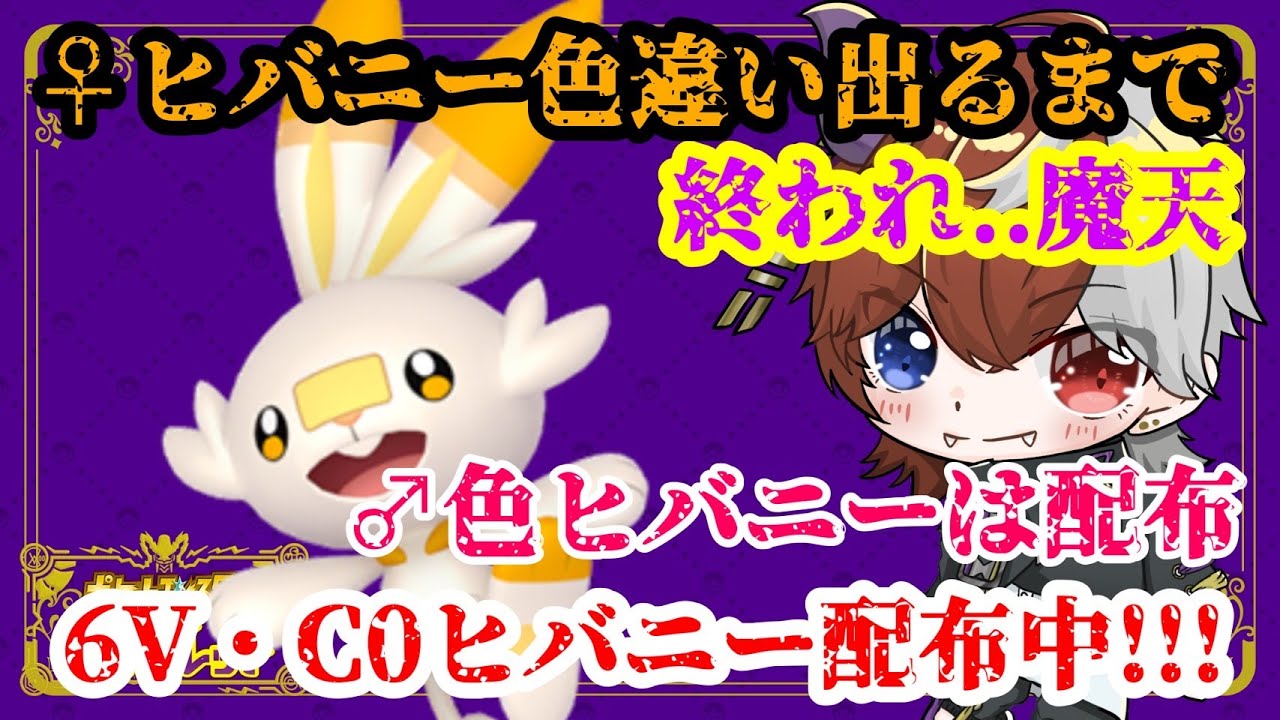 【ポケモンSV】♀色ヒバニー出るまで耐久配信♪♂色は出た時に放出します♪part4