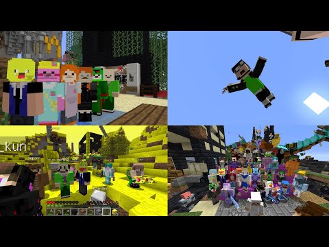 参加勢過去１番の思い出のスクリーンショットを集めてみた結果　-マインクラフト【KUN】