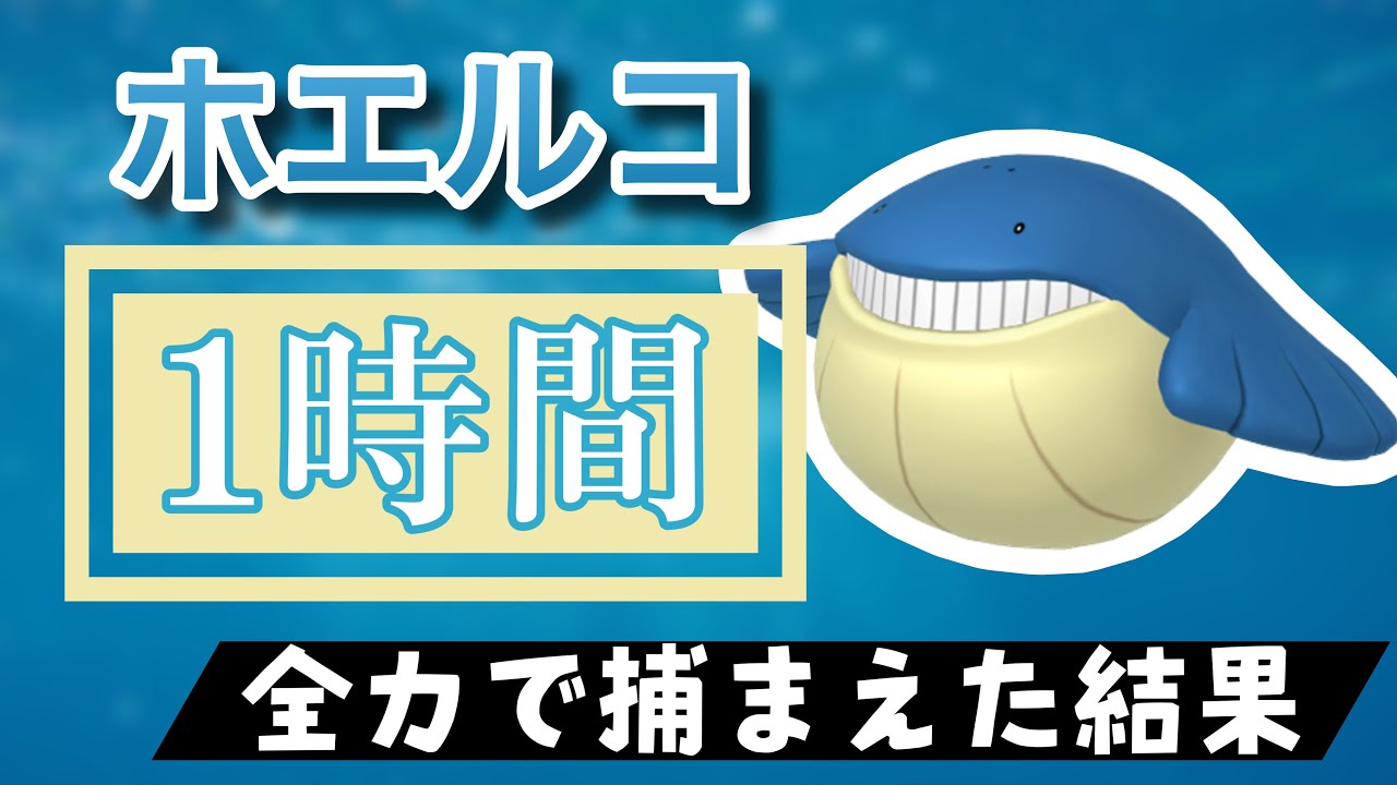 【ポケモンGO】田舎でホエルコのスポットライトアワーをやった結果
