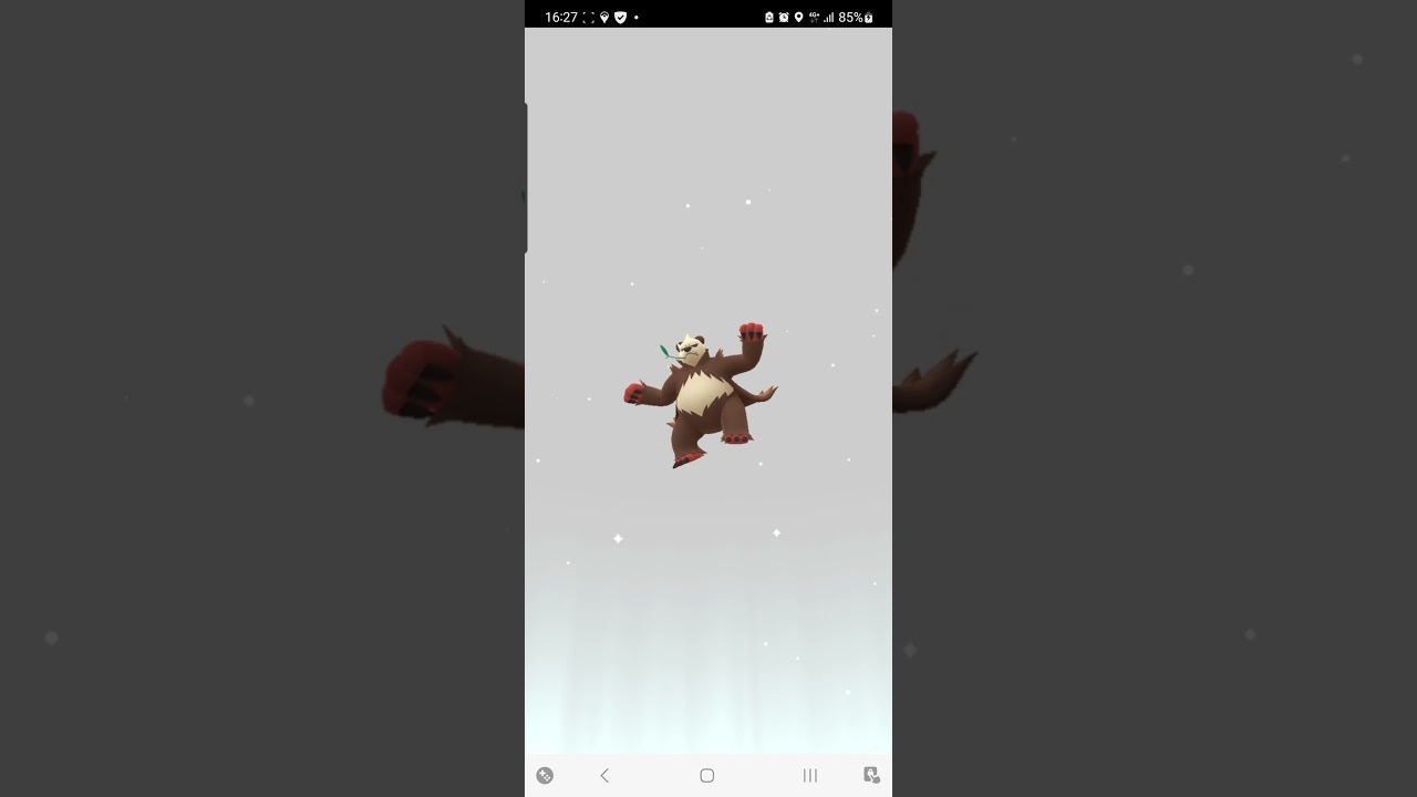[ポケモンGO] 色違いヤンチャムGETしたので進化させました