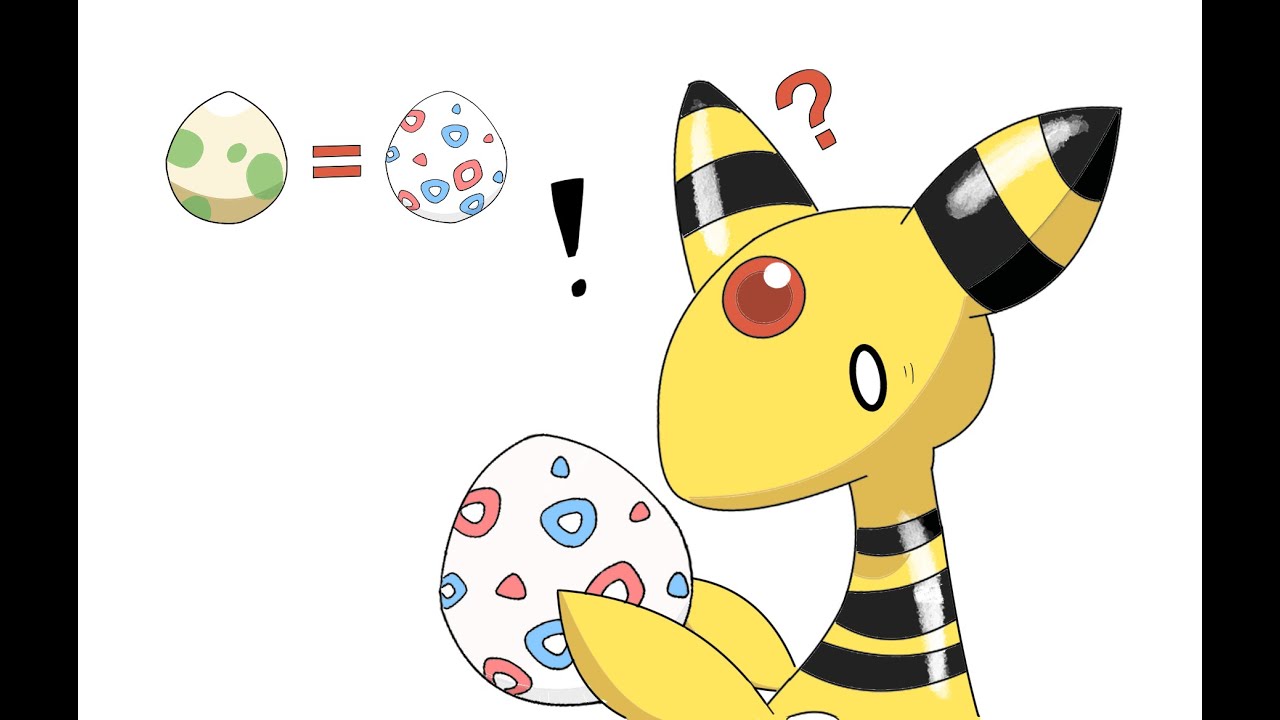 【ポケモン】 トゲピーの卵生 | トゲピー x デンリュウ