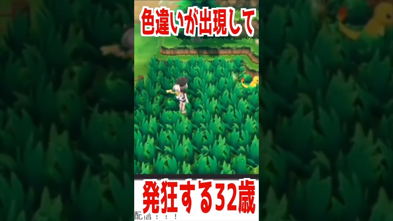 色違いヒトカゲが出現して発狂するおっさん！！！【ポケモン】【ポケモン 色違い】