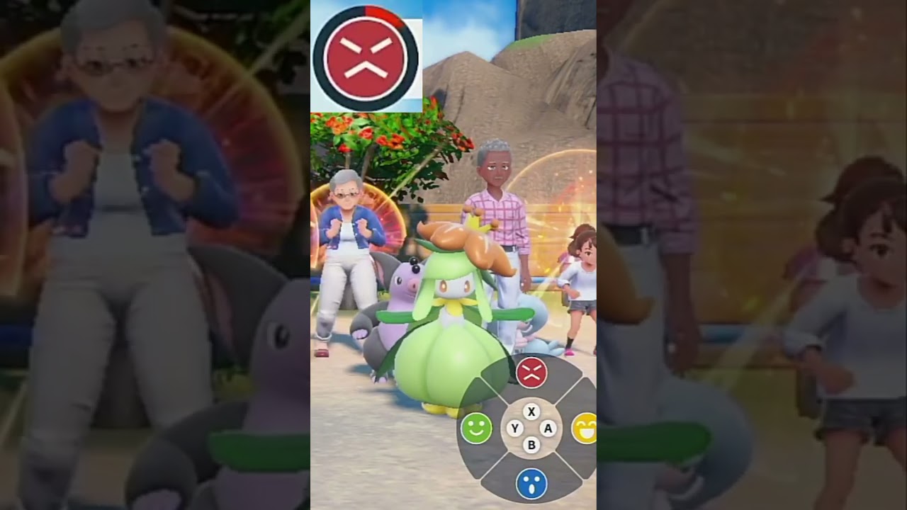 【ドレディア】ポケモンエクササイズ【パルデア図鑑No105】#Shorts