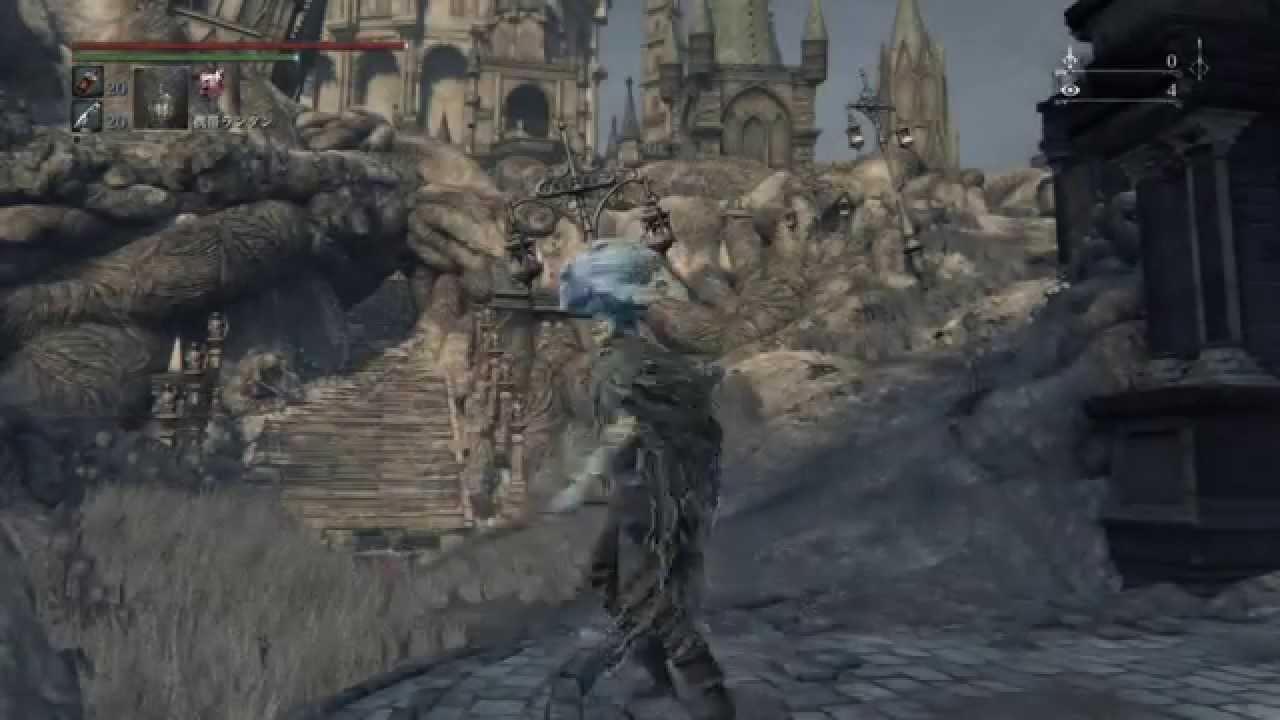 フル強化の［ゴースの寄生虫］能力とモーション  試し寄生  ブラッドボーン オールドハンターズ  DLC【Bloodborne: The Old Hunters】