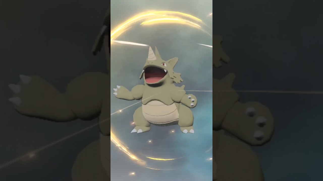 EVOLUCION DE RHYHORN SHINY POKÉMON LEGENDS ARCEUS