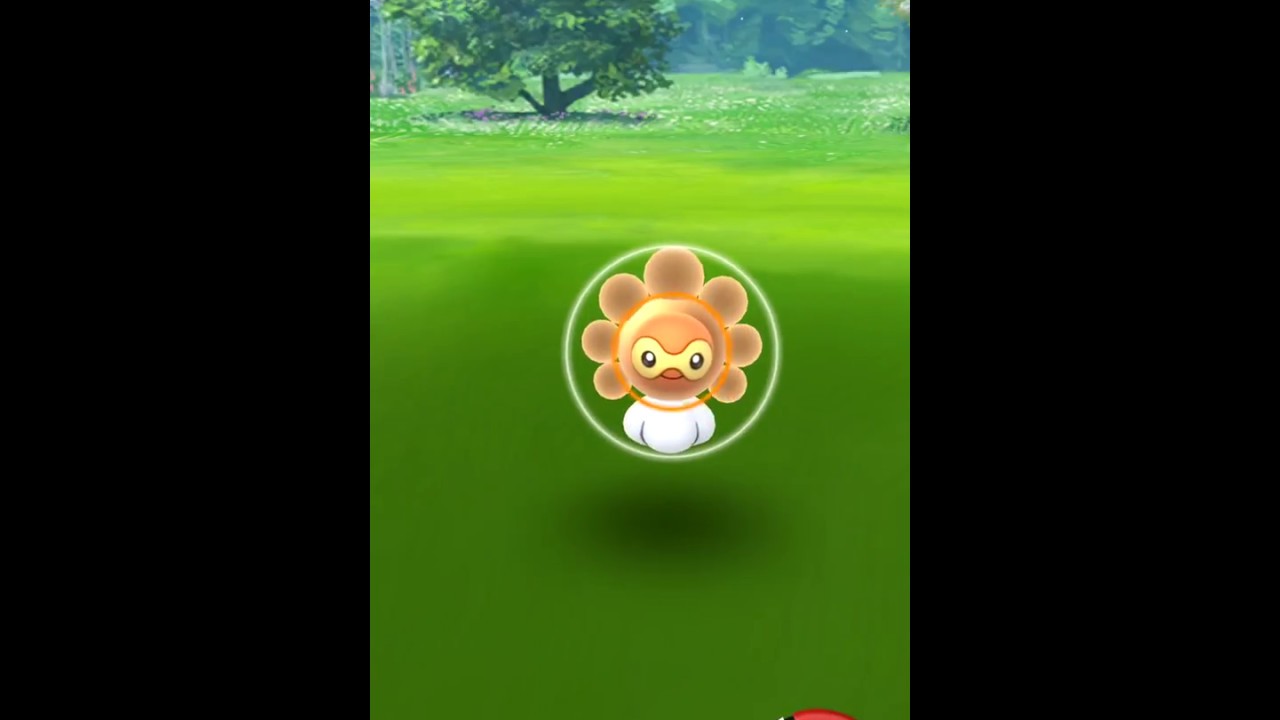 【Pokémon GO Excellent Throw】351 ポワルン たいようのすがた (Castform - Sunny Form)