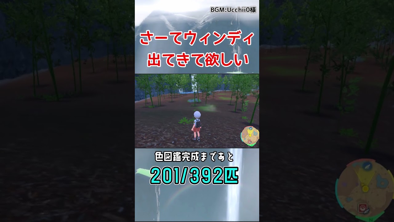 証持ちのガーディとウィンディの色違いゲット！【伝説と一緒に色違い生活＃40】 #shorts