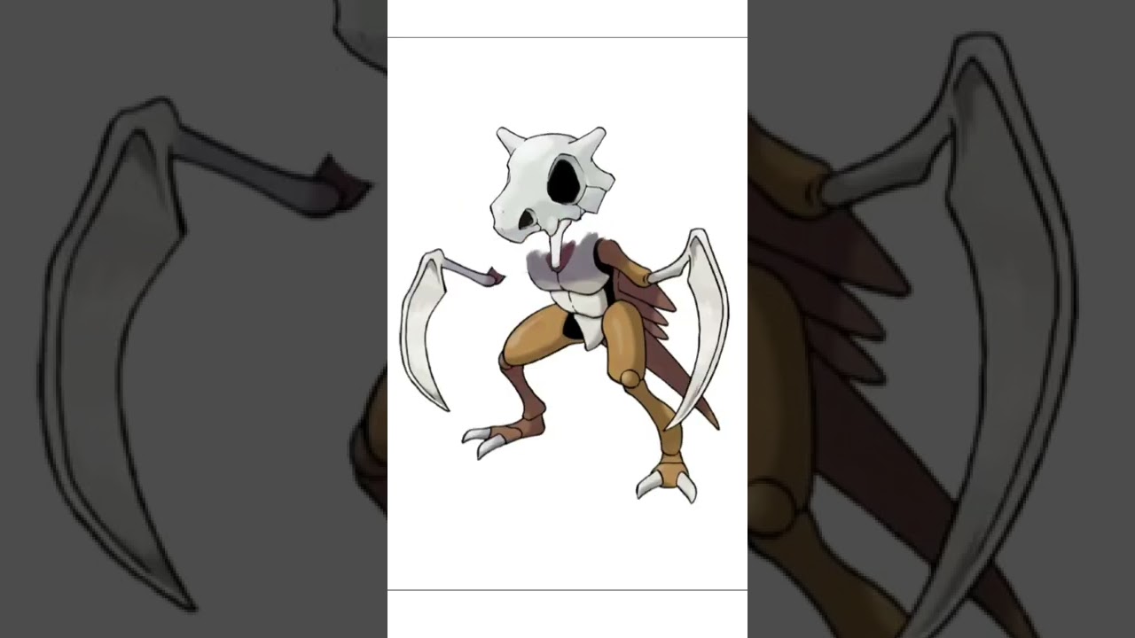 【カブトプス＋カラカラ】合成してゴーストポケモン作った