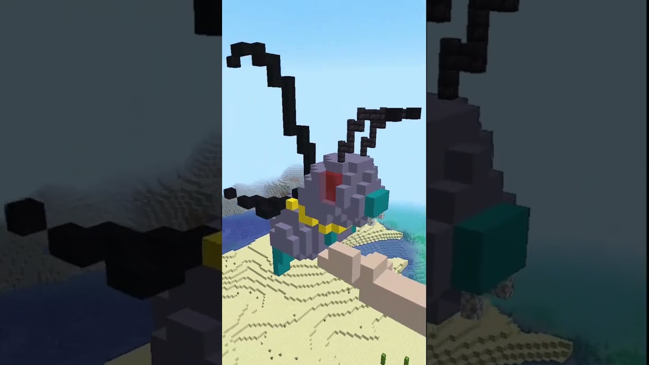 【マイクラ】-ポケモン-サトシとバタフリー作ってみた【再会】#shorts