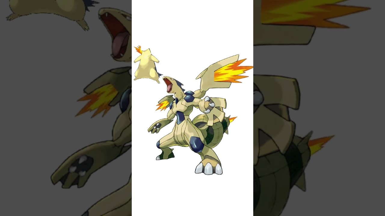 バクフーンとゼクロムの合成。アーマードバクフーン