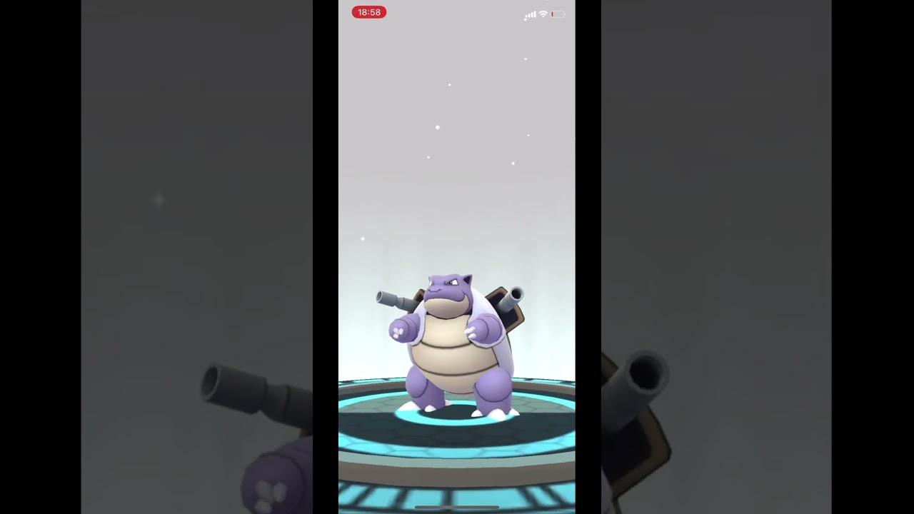 ポケモンGOで色違いゼニガメ〜カメール〜カメックスに進化！コミュニティデイでハイドロカノンを覚えた！